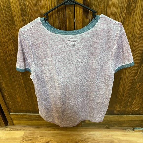 Distressed Cropped American Eagle Shirt - Picture 2 of 3